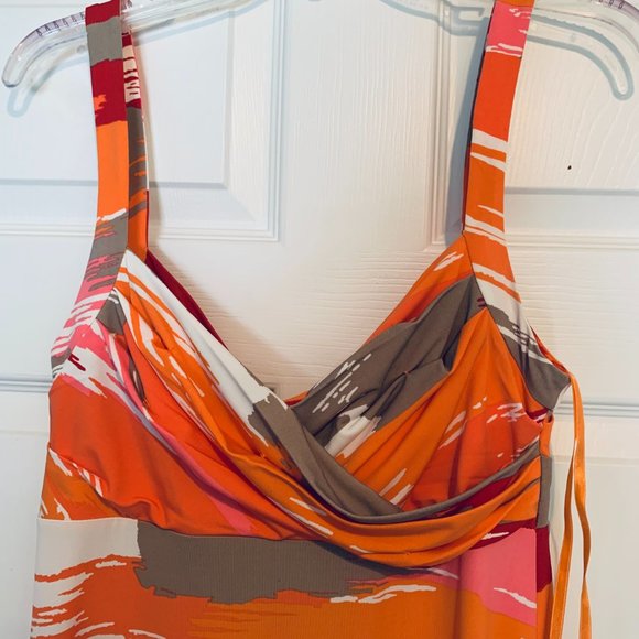 BCBG Multi-color Maxi dress...Size M - Picture 5 of 5